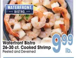 Jewel-Osco Waterfront Bistro 26-30 ct. Cooked Shrimp offer
