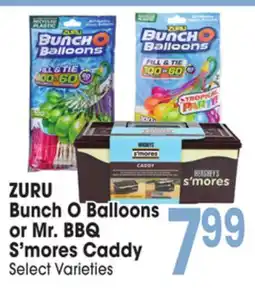 Jewel-Osco ZURU Bunch O Balloons or Mr. BBQ S'mores Caddy offer