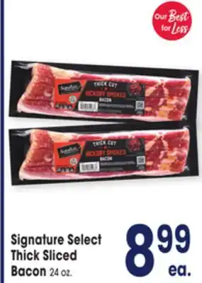 Jewel-Osco Signature Select Thick Sliced Bacon offer