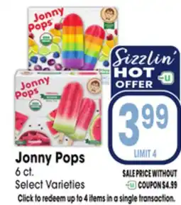 Jewel-Osco Jonny Pops offer