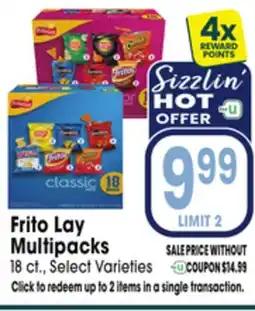 Jewel-Osco Frito Lay Multipacks offer