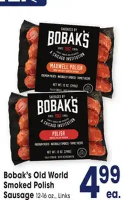 Jewel-Osco Bobak's Old World Smoked Polish Smoked Polish Sausage offer