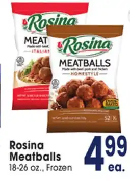Jewel-Osco Rosina Meatballs offer