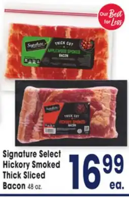 Jewel-Osco Signature Select Hickory Smoked Thick Sliced Thick Sliced Bacon Bacon offer