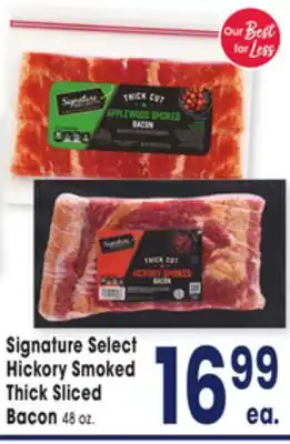 Jewel-Osco Signature Select Hickory Smoked Thick Sliced Thick Sliced Bacon Bacon offer