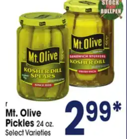 Jewel-Osco Mt. Olive Pickles offer