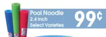 Jewel-Osco Pool Noodle offer