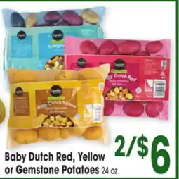 Jewel-Osco Baby Dutch Red, Yellow or Gemstone Potatoes offer