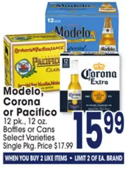 Jewel-Osco Modelo, Corona or Pacifico offer