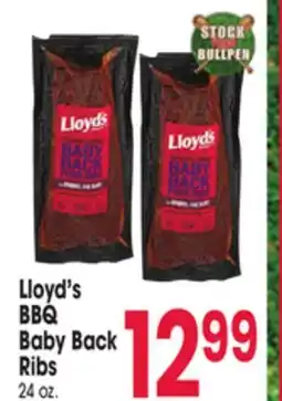 Jewel-Osco Lloyd's BBQ Baby Back Ribs offer
