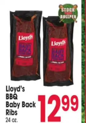 Jewel-Osco Lloyd's BBQ Baby Back Ribs offer