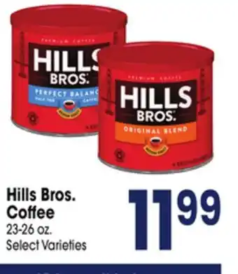 Jewel-Osco Hills Bros. Coffee offer