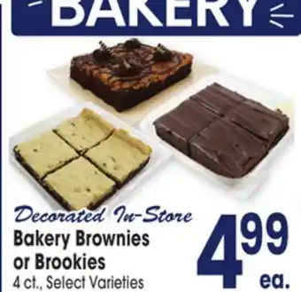 Jewel-Osco Bakery Brownies or Brookies offer