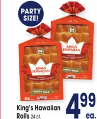 Jewel-Osco King's Hawaiian Rolls offer