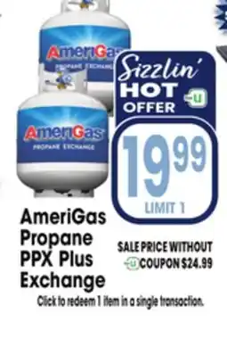 Jewel-Osco AmeriGas Propane PPX Plus Exchange offer