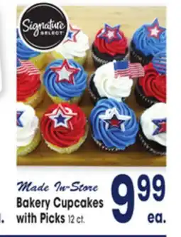 Jewel-Osco Bakery Cupcakes with Picks offer