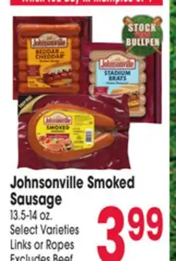 Jewel-Osco Johnsonville Smoked Sausage offer