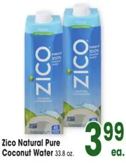 Jewel-Osco Zico Natural Pure Coconut Water offer