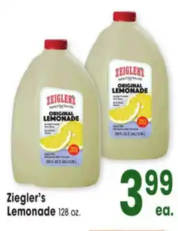 Jewel-Osco Ziegler's Lemonade offer