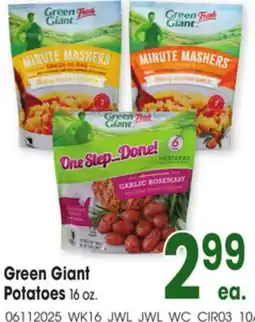 Jewel-Osco Green Giant Potatoes offer