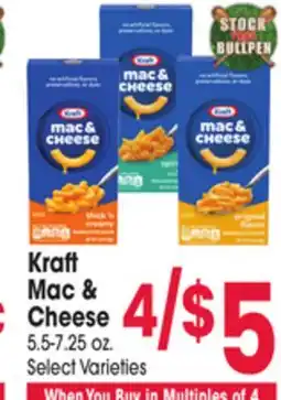 Jewel-Osco Kraft Mac & Cheese offer