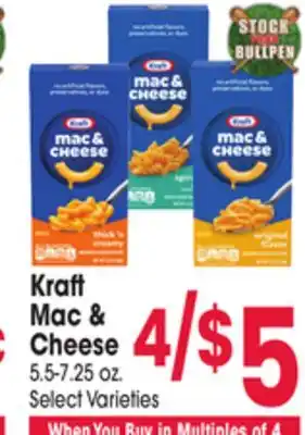 Jewel-Osco Kraft Mac & Cheese offer