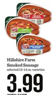 Mariano's Hillshire Farm Smoked Sausage offer