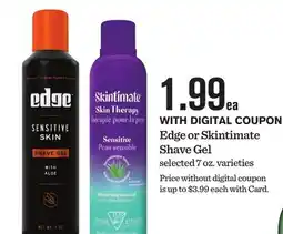 Mariano's Edge or Skintimate Shave Gel offer