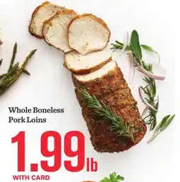 Mariano's Whole Boneless Pork Loins offer