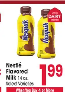 Jewel-Osco Nestlé Flavored Milk offer