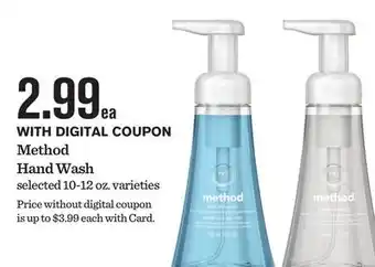 Mariano's Method Hand Wash offer