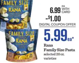 Mariano's Rana Family Size Pasta offer