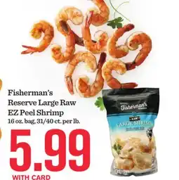 Mariano's Fisherman's Reserve Large Raw EZ Peel Shrimp offer