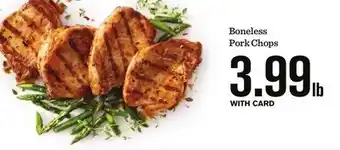 Mariano's Boneless Pork Chops offer