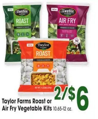 Jewel-Osco Taylor Farms Roast or Air Fry Vegetable Kits offer