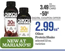 Mariano's Oikos Protein Shake offer