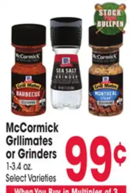 Jewel-Osco McCormick Grllimates or Grinders offer