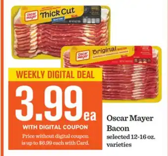 Mariano's Oscar Mayer Bacon offer