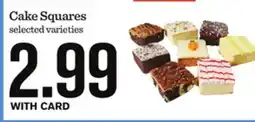 Mariano's Cake Squares offer
