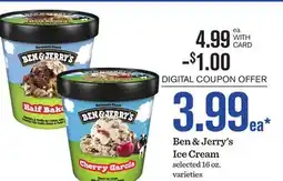Mariano's Ben & Jerry's Ice Cream offer