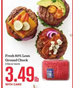 Mariano's Fresh 80% Lean Ground Chuck offer