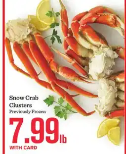 Mariano's Snow Crab Clusters offer