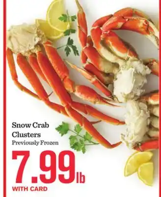 Mariano's Snow Crab Clusters offer