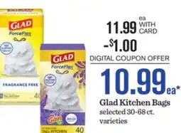 Mariano's Glad Kitchen Bags offer