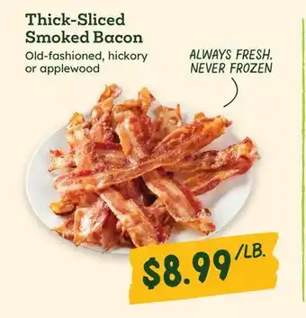 Sprouts Farmers Market Thick-Sliced Smoked Bacon offer