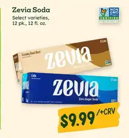 Sprouts Farmers Market Zevia Soda offer