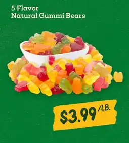 Sprouts Farmers Market 5 Flavor Natural Gummi Bears offer