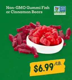 Sprouts Farmers Market Gummi Fish or Cinnamon Bears offer