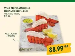 Sprouts Farmers Market Wild North Atlantic Raw Lobster Tails offer
