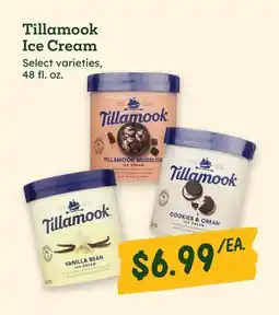 Sprouts Farmers Market Tillamook Ice Cream offer